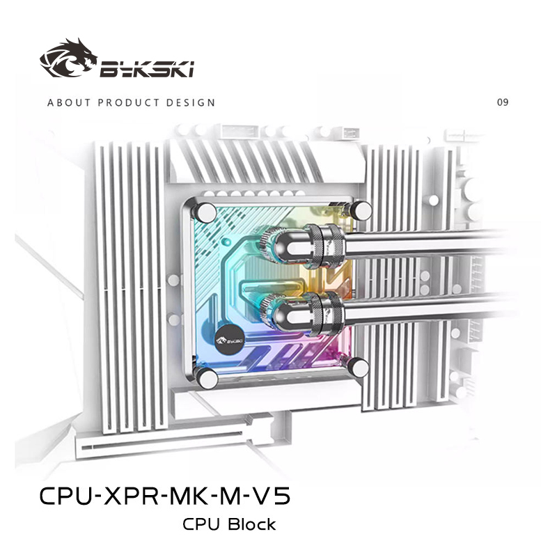 Amd Cpu Ryzen 7 - Bloc CPU Bykski pour INTEL LGA1700