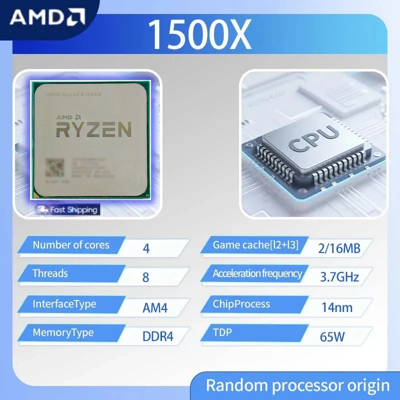 Amd Cpu Ryzen 7 - Processeur de bureau AMD Ryzen 5