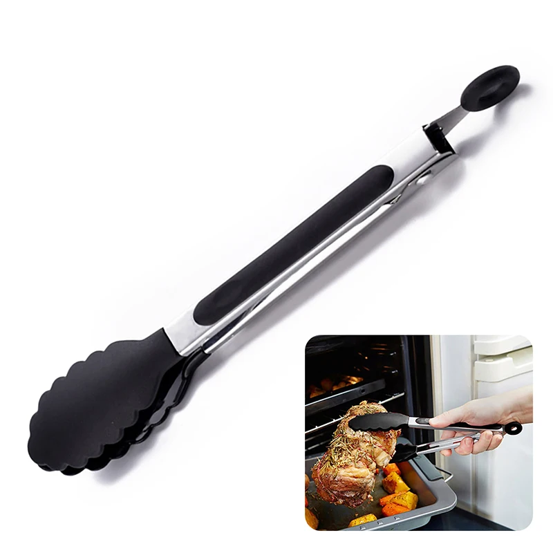 Hi Tech Kitchen Accessories - Pince alimentaire en acier inoxydable, pince