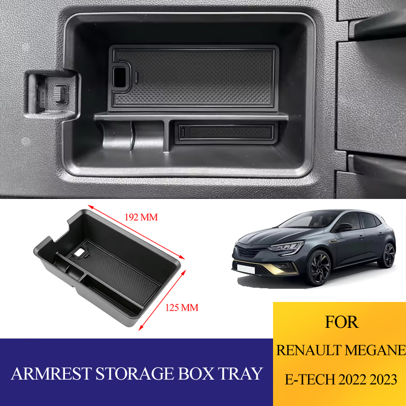 Tech Accessories Storage - Boîte de rangement pour accoudoir de