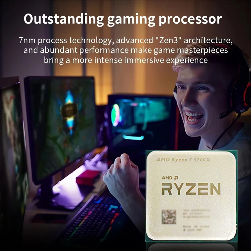 Amd Cpu Ryzen 7 - Processeur de bureau AMD Ryzen 7