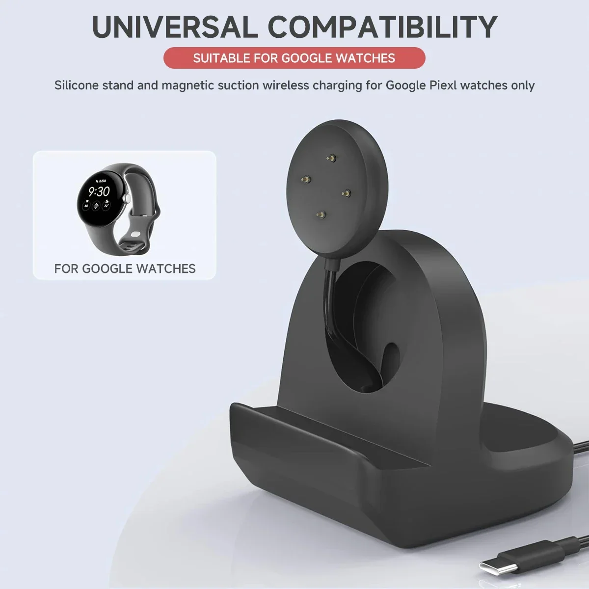 Support de chargeur sans fil e - Wireless Charger 3 In 1 avis et prix
