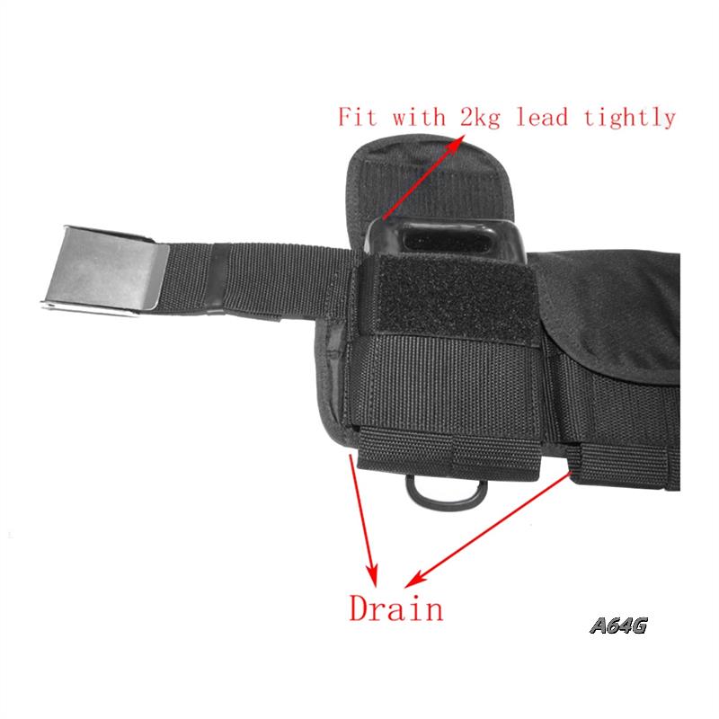 Ceinture de poids réglable pou - Tech Diving Accessories avis et prix
