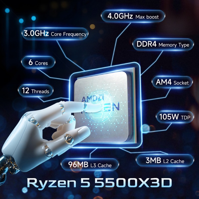 Processeur de bureau AMD Ryzen - Amd Cpu Ryzen 7 avis et prix