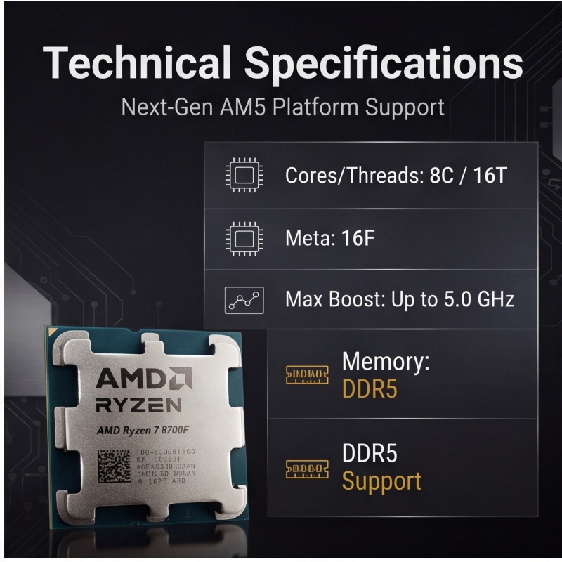 Processeur de bureau 16 thread - Amd Cpu Ryzen 7 avis et prix