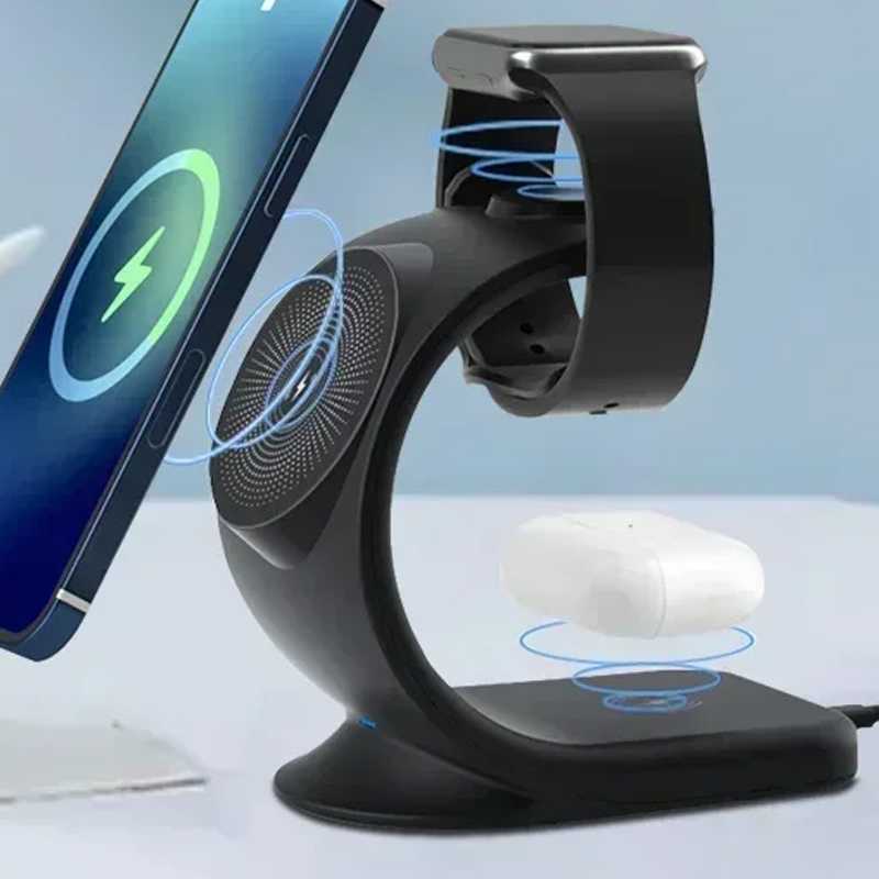 Chargeur sans fil magnétique 3 - Wireless Charger 3 In 1 avis et prix