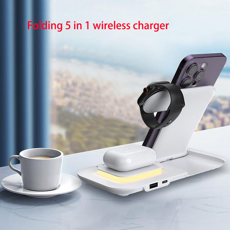 Station de charge sans fil pli - Wireless Charger 3 In 1 avis et prix