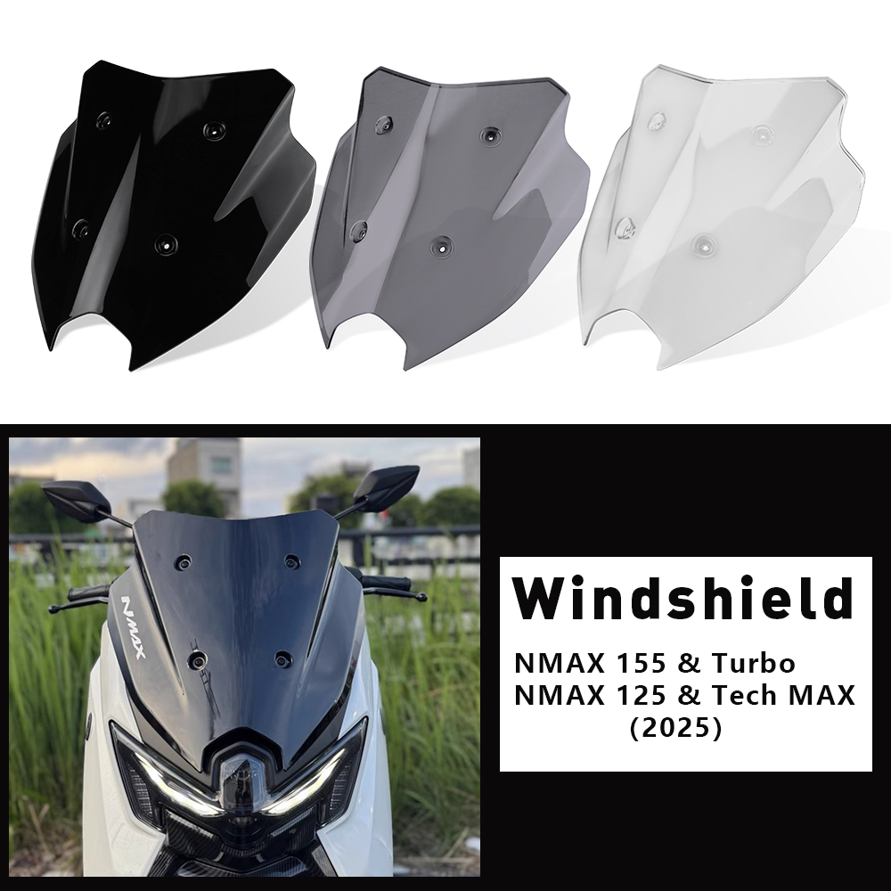 Nouveau pare-brise NMAX 125 po - Nmax Tech Max Accessories avis et prix