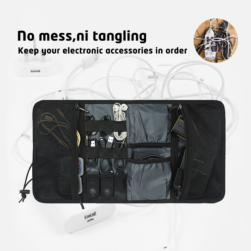 Pochette organisatrice de câbl - Tech Accessories Storage avis et prix