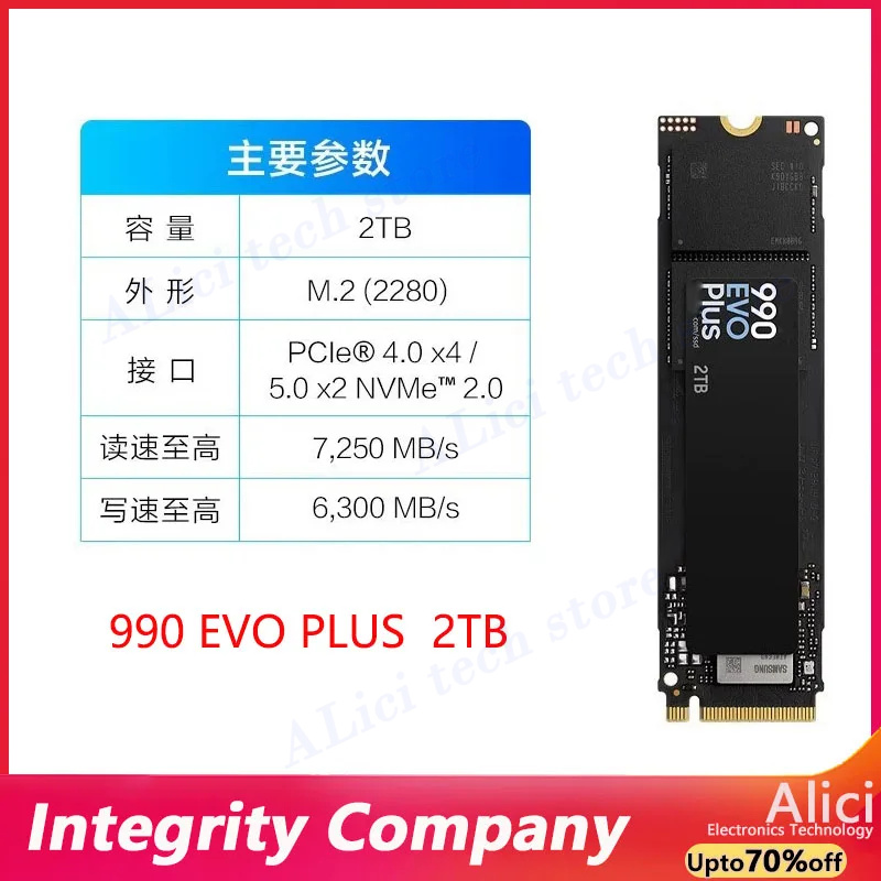 SSD d'ordinateur d'origine pou - Samsung Ssd 990 Pro avis et prix