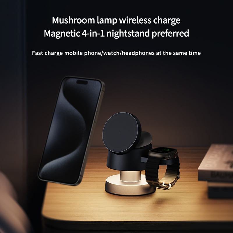 Station de charge rapide sans  - Wireless Charger 3 In 1 avis et prix