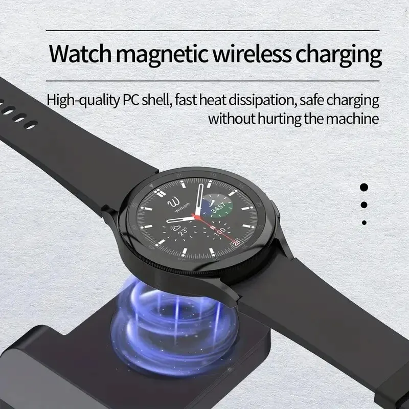 Station de charge rapide sans  - Wireless Charger 3 In 1 avis et prix