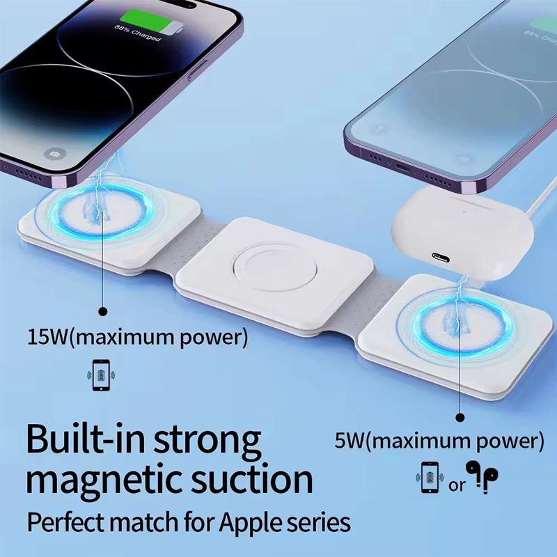 Station de charge magnétique p - Wireless Charger 3 In 1 avis et prix