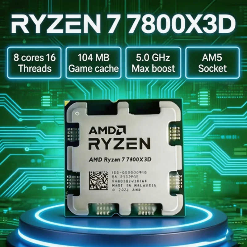 AMD Ryzen 7 7800X3D R7 7800X3D - Amd Cpu Ryzen 7 avis et prix