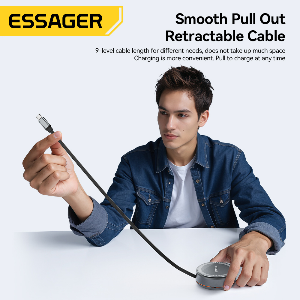 Essager 15W 3 en 1 chargeur sa - Wireless Charger 3 In 1 avis et prix