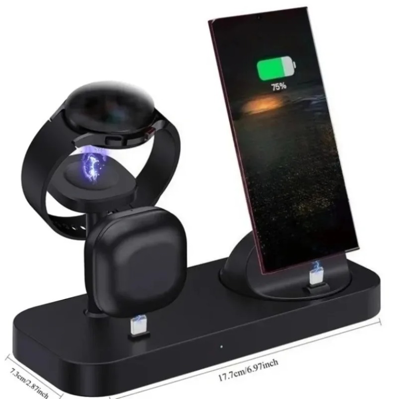 Chargeur sans fil 3 en 1, doub - Wireless Charger 3 In 1 avis et prix