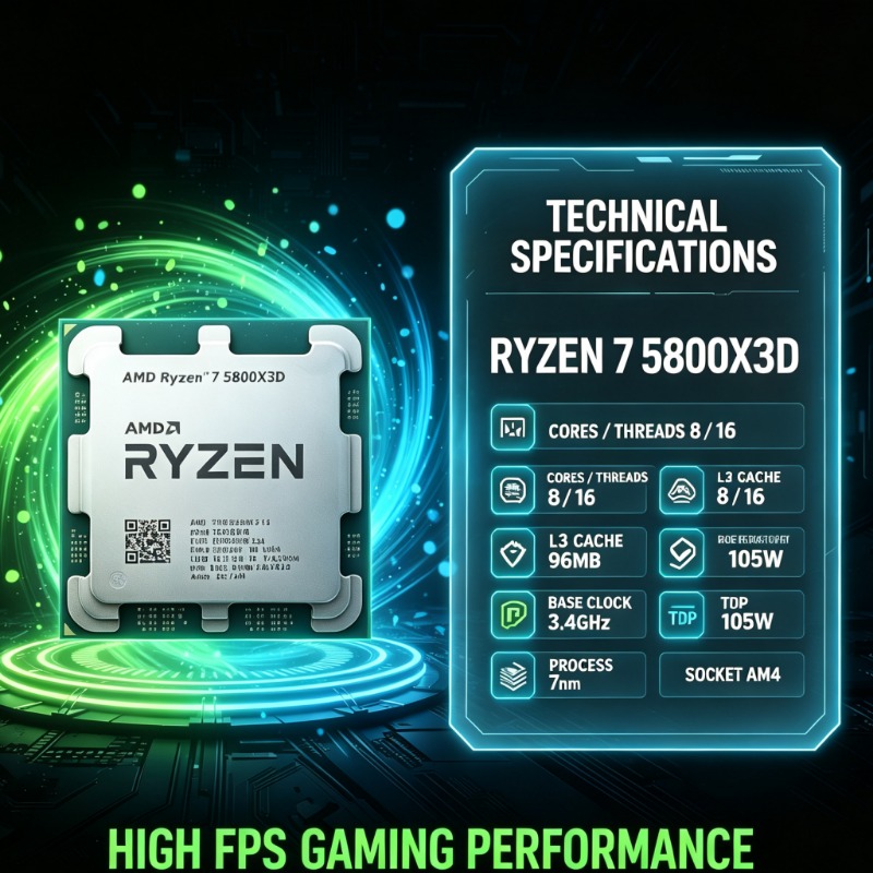 Processeur de jeu AMD Ryzen 7  - Amd Cpu Ryzen 7 avis et prix